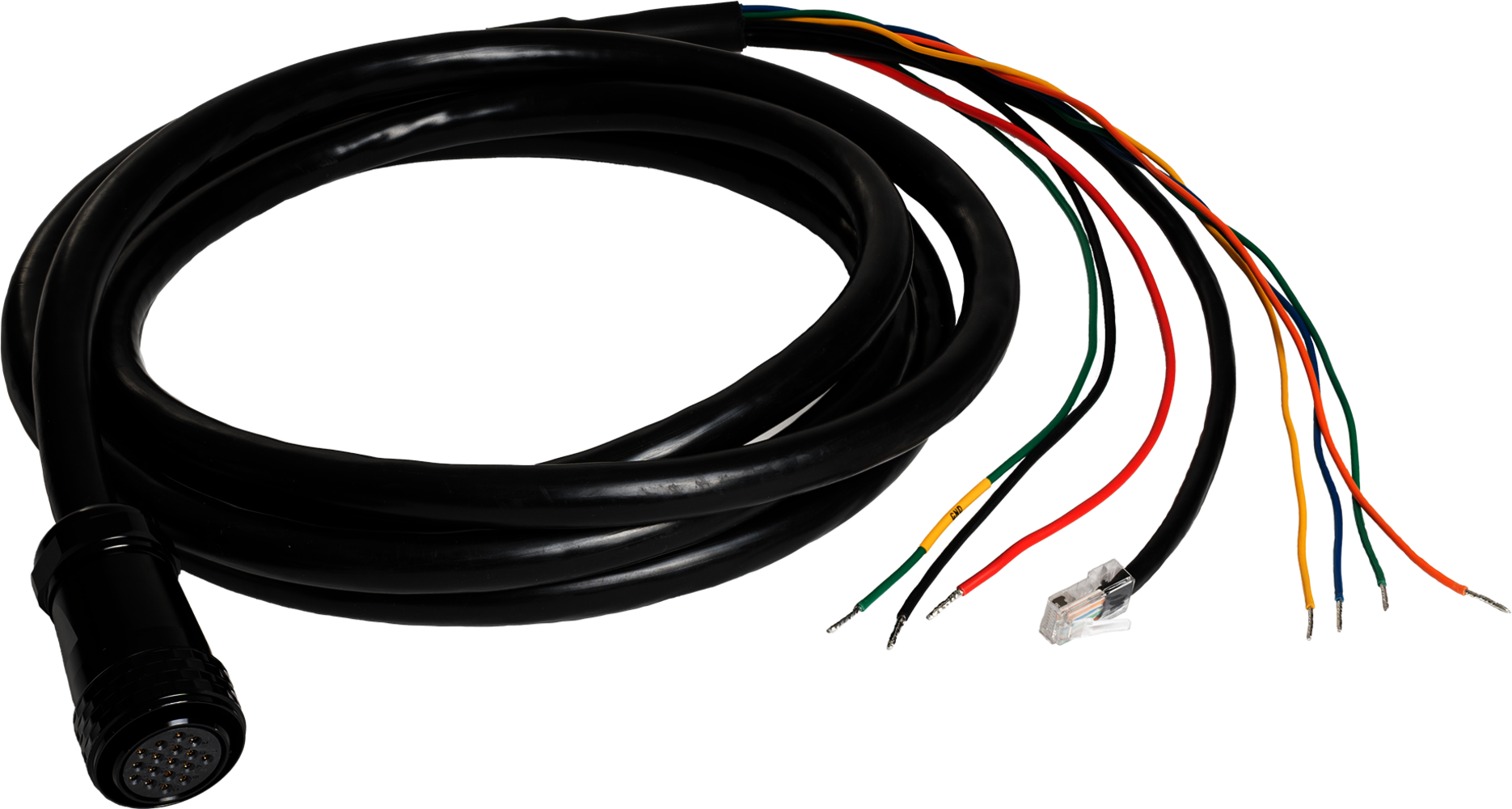 Cable for power and control of Infiniti Sentry camera.