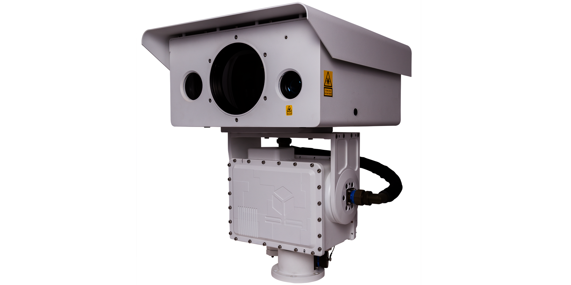 Rugged Surveillance EO/IR PTZ Day Night PTZ Camera System LRF Laser Range Finder IR Illumination HD Cooled Thermal MWIR IP Wireless PTZ System
